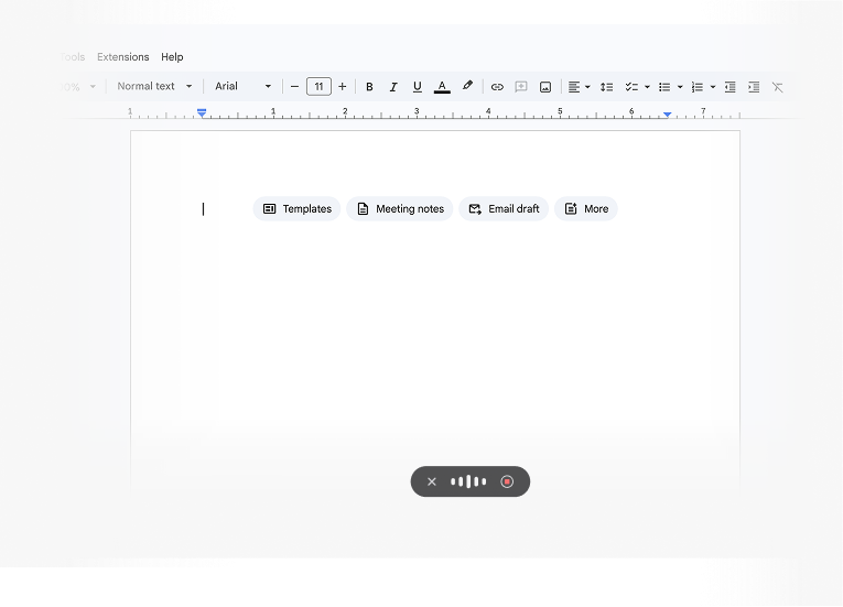 Smart dictation that runs on your device